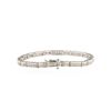 Image 2 : 14KT White Gold 2.00 ctw Diamond Tennis Bracelet