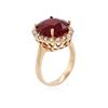 Image 3 : 14KT Rose Gold 7.97 ctw Ruby and Diamond Ring