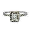 Image 1 : 14KT White Gold 1.26 ctw Diamond Ring