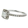 Image 2 : 14KT White Gold 1.26 ctw Diamond Ring