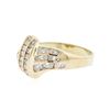 Image 2 : 14KT Yellow Gold 0.35 ctw Diamond Ring