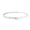 Image 2 : 14KT White Gold 0.60 ctw Diamond Bangle