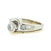 Image 2 : 14KT Two-Tone 0.56 ctw Diamond Ring