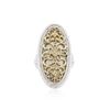 Image 1 : Sterling Silver 0.03 ctw Diamond Ring