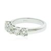 Image 2 : 14KT White Gold 1.17 ctw Diamond Ring