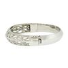 Image 2 : 18KT White Gold 1.68 ctw Diamond Bangle Bracelet