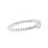Image 2 : 14KT White Gold 0.09 ctw Diamond Ring