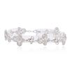 Image 1 : 14KT White Gold 0.43 ctw Diamond Bracelet