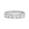 Image 1 : 14KT White Gold 1.16 ctw Diamond Ring