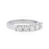 Image 2 : 14KT White Gold 1.16 ctw Diamond Ring