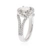 Image 3 : 14KT White Gold 1.60 ctw Diamond Ring
