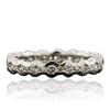 Image 1 : 14KT White Gold 0.99 ctw Diamond Ring