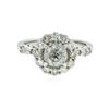 Image 1 : 14KT White Gold 1.83 ctw Diamond Ring