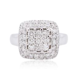 14KT White Gold 1.55 ctw Diamond Ring