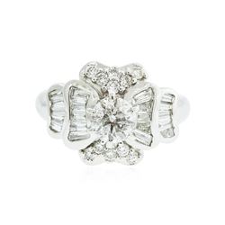 18KT White Gold 1.80 ctw Diamond Ring
