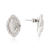 Image 2 : 18KT White Gold 1.79 ctw Diamond Earrings