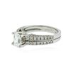 Image 2 : 18KT White Gold 1.67 ctw Diamond Ring