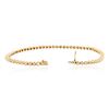 Image 3 : 14KT Yellow Gold 0.52 ctw Diamond Tennis Bracelet