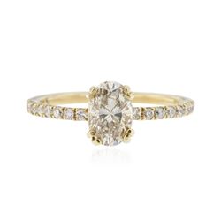 14KT Yellow Gold 1.08 ctw Diamond Ring