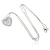 Image 1 : 14KT White Gold 0.54 ctw Diamond Necklace