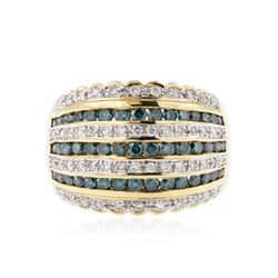 14KT Yellow Gold 1.54 ctw Diamond Ring