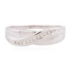 Image 1 : 14KT White Gold 0.25 ctw Diamond Ring