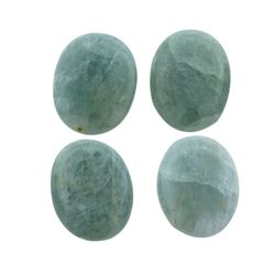 52.62 ctw Oval Cut Oval Cabochon Cut Natural Aquamarine Parcel