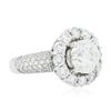 Image 2 : 14KT White Gold 4.62 ctw Diamond Ring