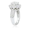 Image 3 : 14KT White Gold 4.62 ctw Diamond Ring