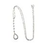 Image 1 : 18KT White Gold 0.65 ctw Diamond Pendant With Chain