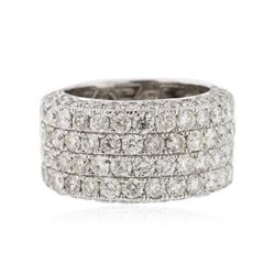 18KT White Gold 5.63 ctw Diamond Ring