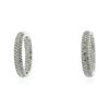 Image 2 : 18KT White Gold 3.08 ctw Diamond Earrings