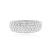 Image 1 : 18KT White Gold 1.70 ctw Diamond Ring