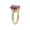 Image 3 : 14KT Yellow Gold 6.49 ctw Ruby and Diamond Ring