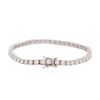 Image 3 : 14KT White Gold 5.52 ctw Diamond Tennis Bracelet