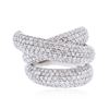 Image 1 : 14KT White Gold 2.68 ctw Diamond Ring
