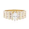 Image 1 : 14KT Yellow Gold 1.00 ctw Diamond Ring