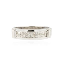 14KT White Gold 0.60 ctw Diamond Ring