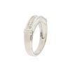 Image 3 : 14KT White Gold 0.60 ctw Diamond Ring