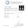 Image 3 : 14KT White Gold 1.55 ctw Diamond Earrings