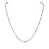 Image 2 : 14KT White Gold 4.62 ctw Diamond Necklace