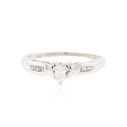 Platinum 0.25 ctw Diamond Ring