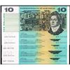 Image 1 : 1972 Phillips/Wheeler QEII Ten Dollar Note x 5