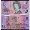 Image 1 : 1995 Evans/Fraser QEII Five Dollar Note