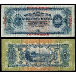 1915 Collins/Allen KGV Ten Shilling Note