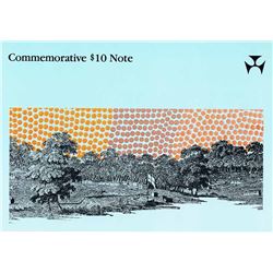 1988 BiCentenary $10 AA 09 Banknote Folder