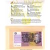 Image 3 : 1992 Fraser/Cole 1st and Last Five Dollar Banknote Folder