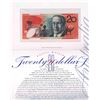 Image 2 : 1994 Fraser/Evans 1st and Last Twenty Dollar Banknote Folder