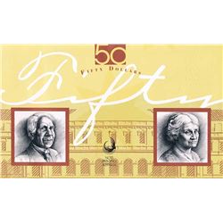 1995 Fraser/Evans 1st and Last Fifty Dollar Banknote Folder