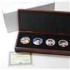 Image 1 : 2005 Ultimate "Elvis Presley" Silver Eagle Coin Set - Morgan Mint